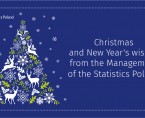Christmas and New Year's wishes from the Management of the Statistics Poland Foto