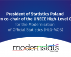 President of Statistics Poland chosen co-chair of the UNECE High-Level Group for the Modernisation of Official Statistics Foto