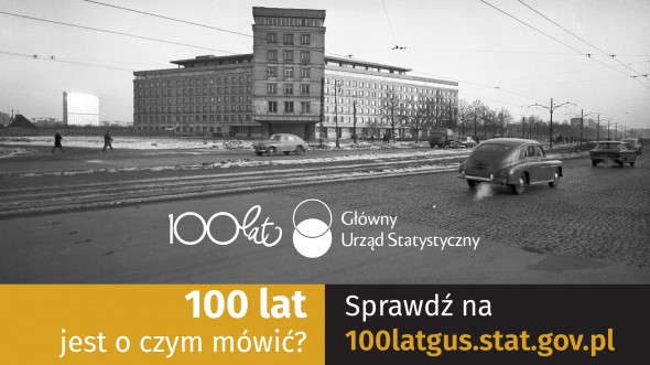 100 lat GUS - odwiedź stronę internetową