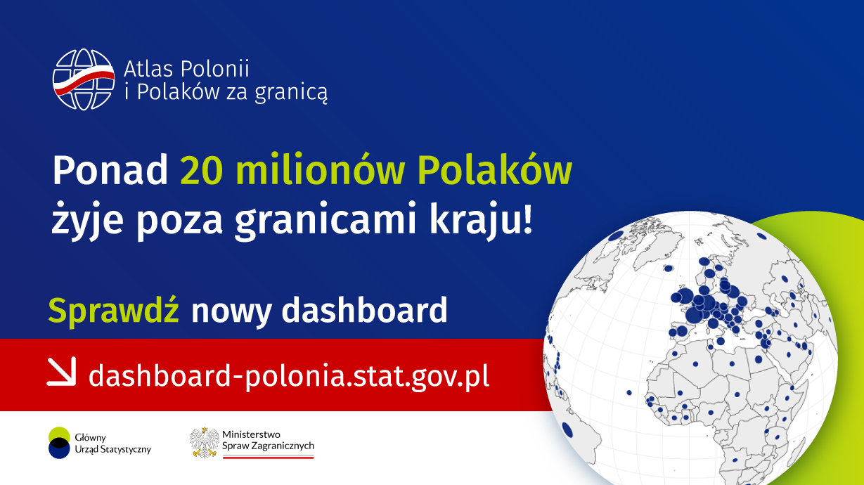 Dashborad "Atlas Polonii i Polaków za granicą"