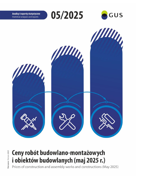 Ceny robót budowlano-montażowych i obiektów budowlanych (maj 2025 r.)