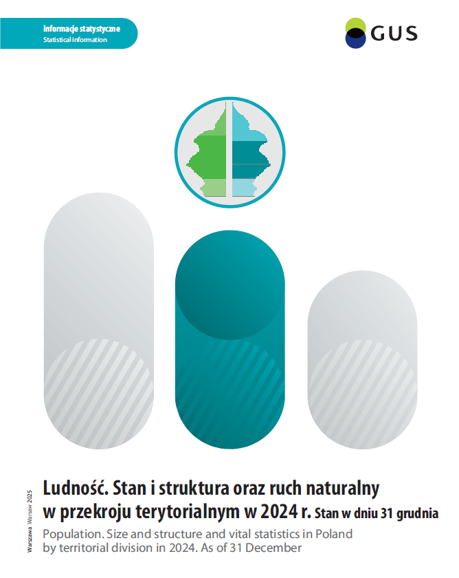 Ludność. Stan i struktura ludności oraz ruch naturalny w przekroju terytorialnym w 2024 r. (stan w dniu 31.12)