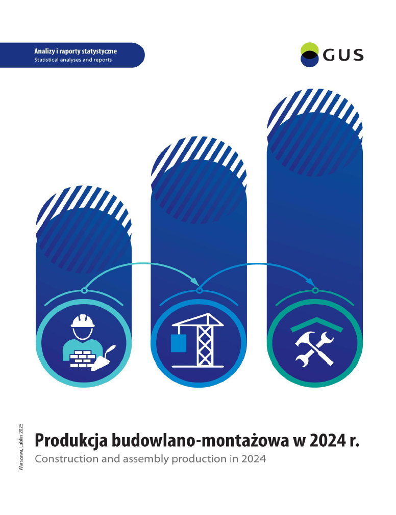 Produkcja budowlano-montażowa w 2024 r.