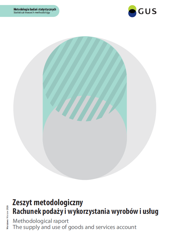 Zeszyt metodologiczny - Rachunek podaży i wykorzystania wyrobów i usług