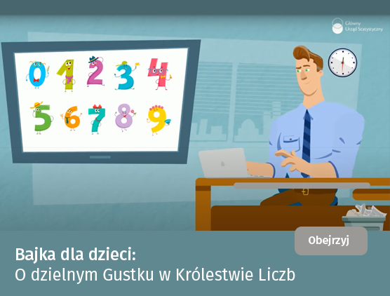 Bajka dla dziecii "O Dzielnym Gustku w Królestwie Liczb"