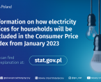 <b>Information on how electricity prices for households will be included in the Consumer Price Index from January 2023</b> Foto