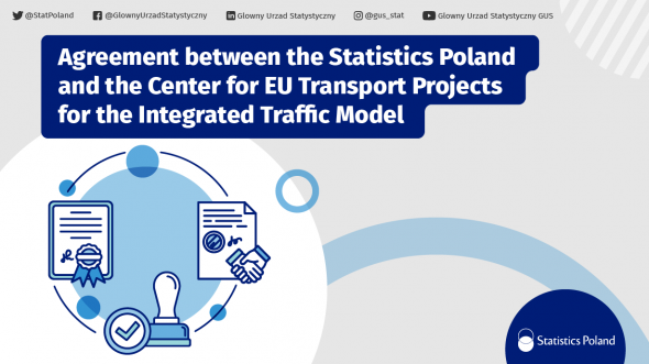 Agreement between the Statistics Poland and the Center for EU Transport Projects