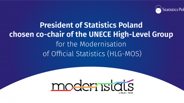President of Statistics Poland chosen co-chair of the UNECE High-Level Group for the Modernisation of Official Statistics