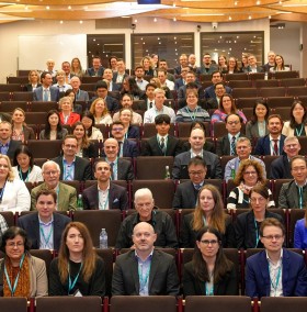 Participants of 19th Ottawa Group Meeting on lecturare hall
