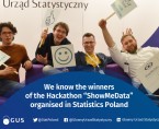 We know the winners of the Hackathon “ShowMeData” organised in Statistics Poland Foto