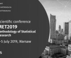 Scientific conference “Methodology of Statistical Research” 3-5 July 2019, Warsaw Foto