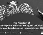 The President of Poland Andrzej Duda adopted the Act of August 9, 2019 on the National #Census 2021 Foto