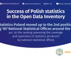 Success of Polish statistics in the Open Data Inventory ranking Foto