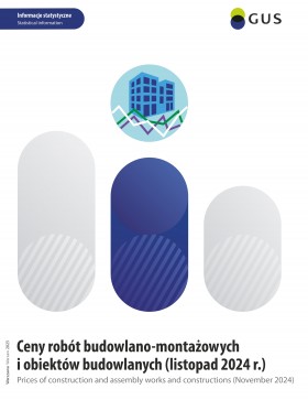 Cover of &quot;Prices of construction and assembly works and constructions in November 2024&quot;