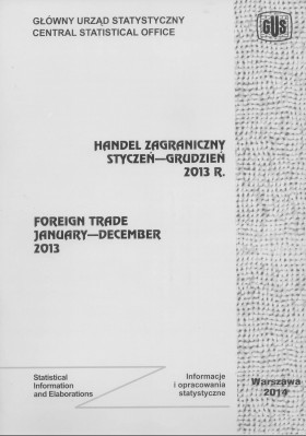 Foreign trade. January - December 2013
