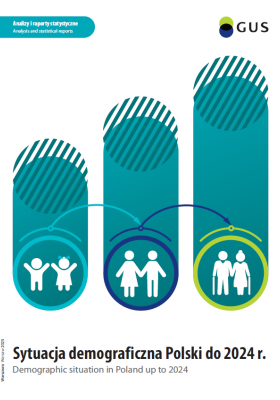 Demographic situation in Poland up to 2024. Cover
