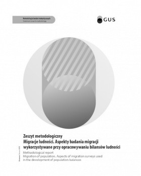 Cover of Methodological report - Migration of population