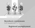 Registered unemployment. I-IV quarter 2017 Foto