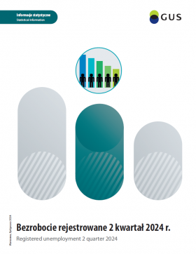 Cover of publication &quot;Registered unemployment 2 quarter 2024&quot;