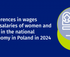 Differences in wages and salaries of women and men in the national economy in Poland in 2024 Foto