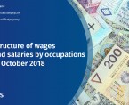 Structure of wages and salaries by occupations in October 2018 Foto