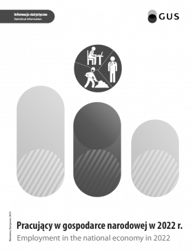 Cover of the publication Employment in the national economy in 2022