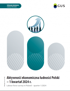 Cover of the publication Labour force survey in Poland quarter 1/2024
