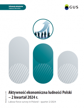 Cover of the publication Labour force survey in Poland - quarter 2/2024