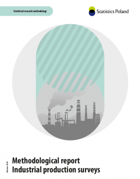 Cover of publication &quot;Methodological report. Industrial production surveys&quot;