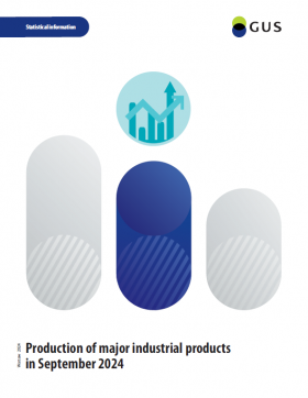 Cover of &quot;Production of major industrial products in September 2024&quot;