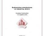 Housing Construction I-IV Quarter 2016 Foto