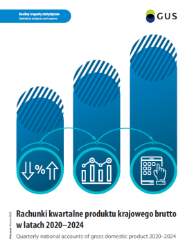 Cover of &quot;Quarterly national accounts of gross domestic product 2020-2024&quot;