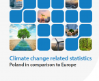 Climate change related statistics. Poland in comparison to Europe Foto
