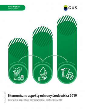 Cover of the publication Economic aspects of environmental protection 2019