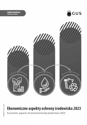 Cover of the publication Economic aspects of environmental protection 2023