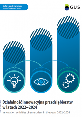 Innovation activities of enterprises in the years 2022-2024. Publications' cover