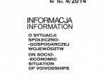 Information on socio-economic situation of voivodships No.4/2014 Foto