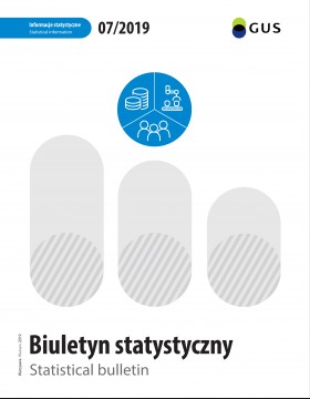 Cover of the publication Statistical Bulletin No 7/2019