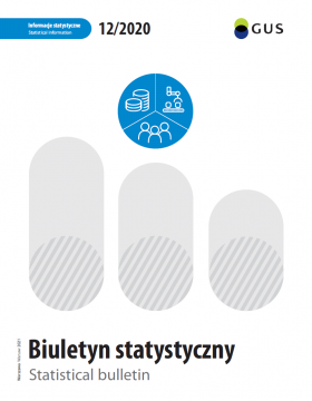 Cover of the publication &quot;Statistical Bulletin No 12/2020&quot;