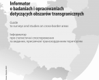 Guide to surveys and studies on cross-border areas Foto