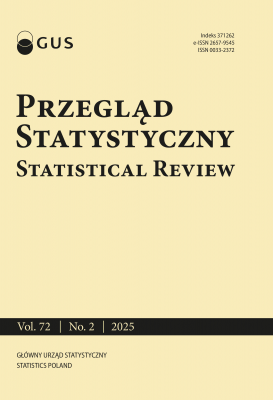 Przegląd Statystyczny. Statistical review. No. 2/2025 (72). Statistics Poland