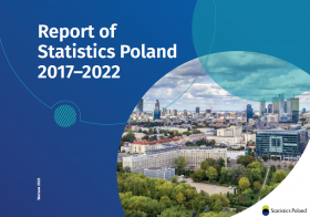 Cover of the publication Report of Statistics Poland 2017-2022