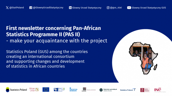 First newsletter concerning Pan-African Statistics Programme II (PAS II)