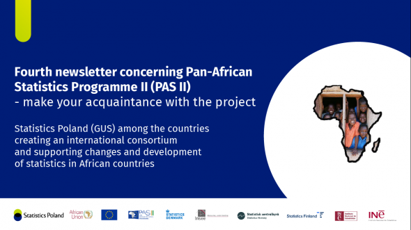 Fourth newsletter concerning Pan-African Statistics Programme II (PAS II)