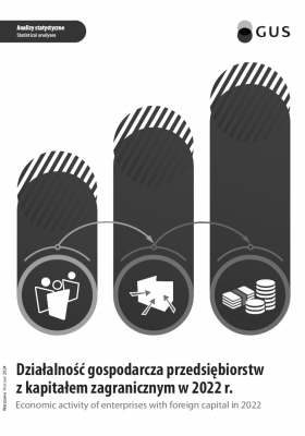 Economic activity of enterprises with foreign capital in 2022 Cover