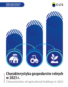 Cover of publication &quot;Characteristics of agricultural holdings in 2023&quot;