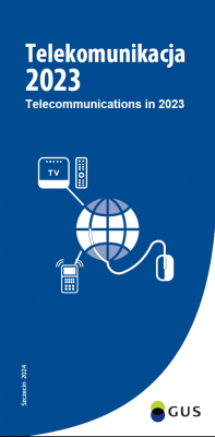 Cover of the folder Telecommunications in 2023