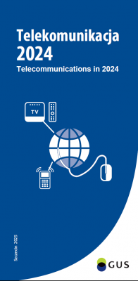 Cover of the folder Telecommunications in 2024