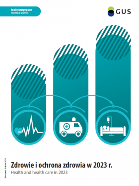 Cover of publication &quot;Health and health care in 2023&quot;