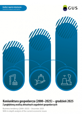Business tendency (2000–2025) - December 2025. Cover of the publication